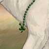 A cute Saint Patrick's day necklace.